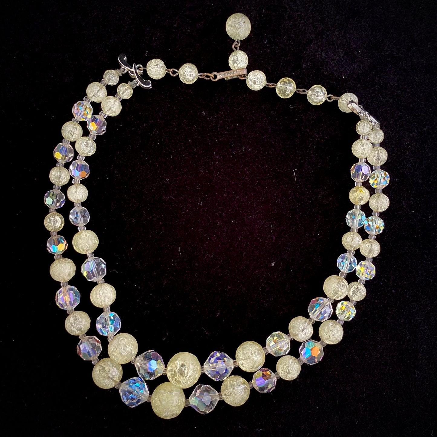 1960s Laguna Double Strand Bead Necklace
