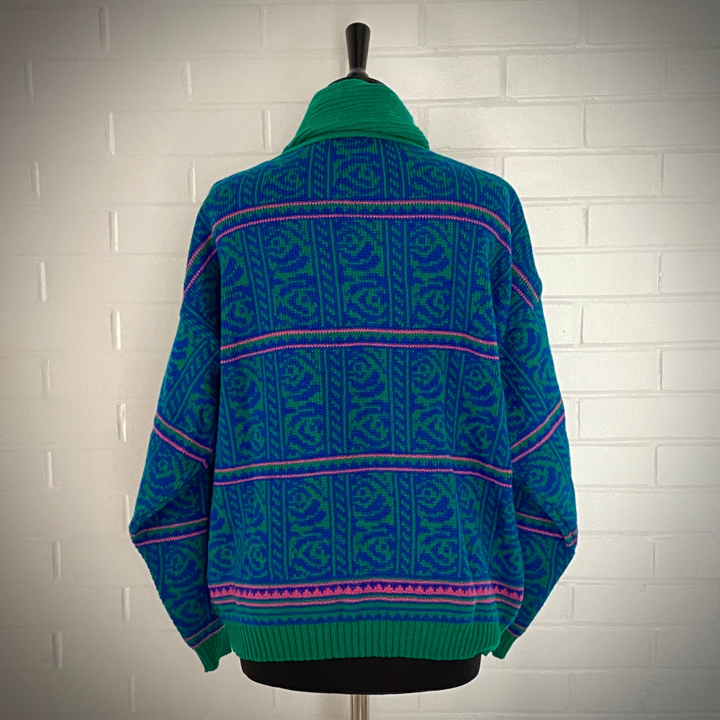 1980s Ivy Funnel Neck Sweater – Retro Kandy Vintage