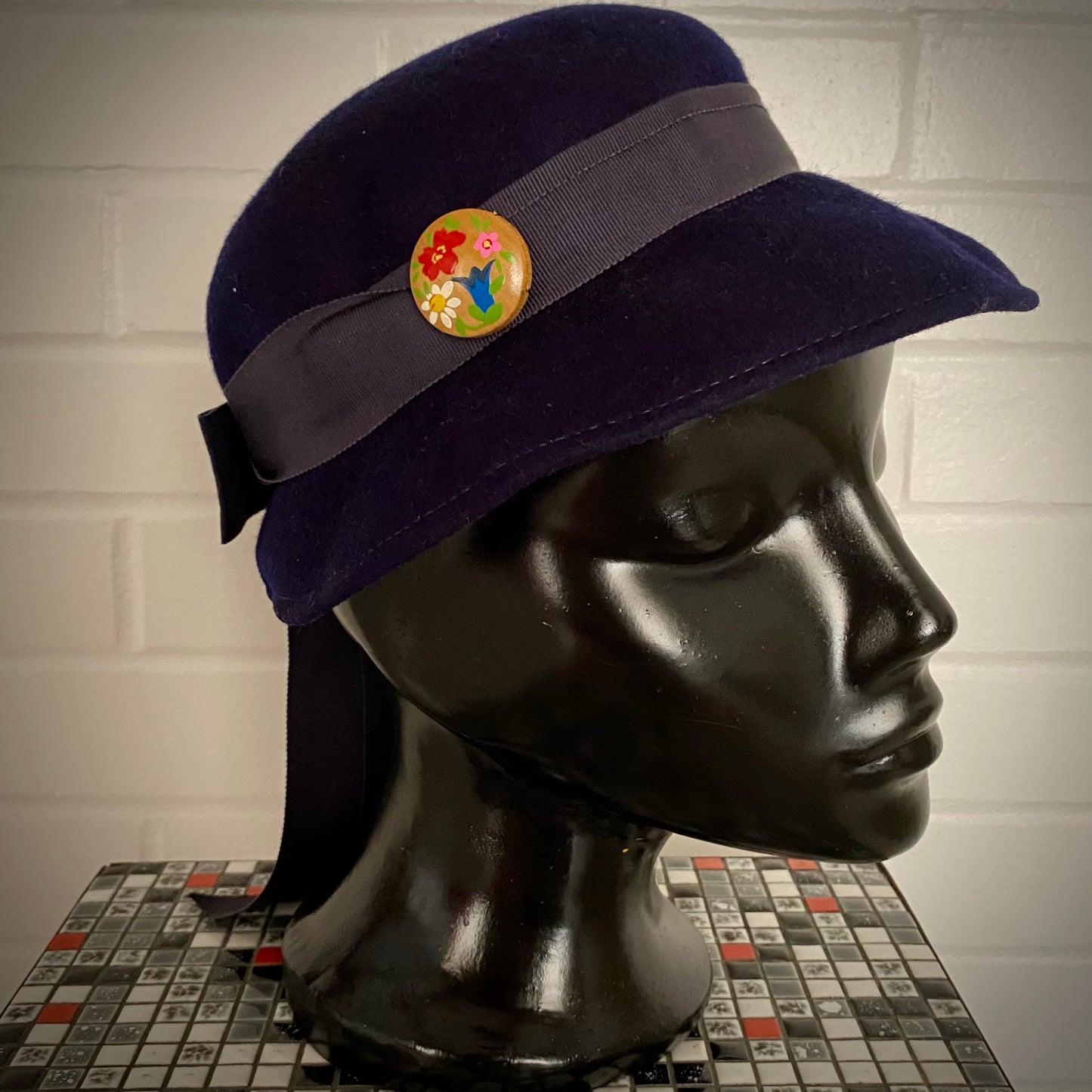 1960s Mr. John Juniorette Bowl Hat