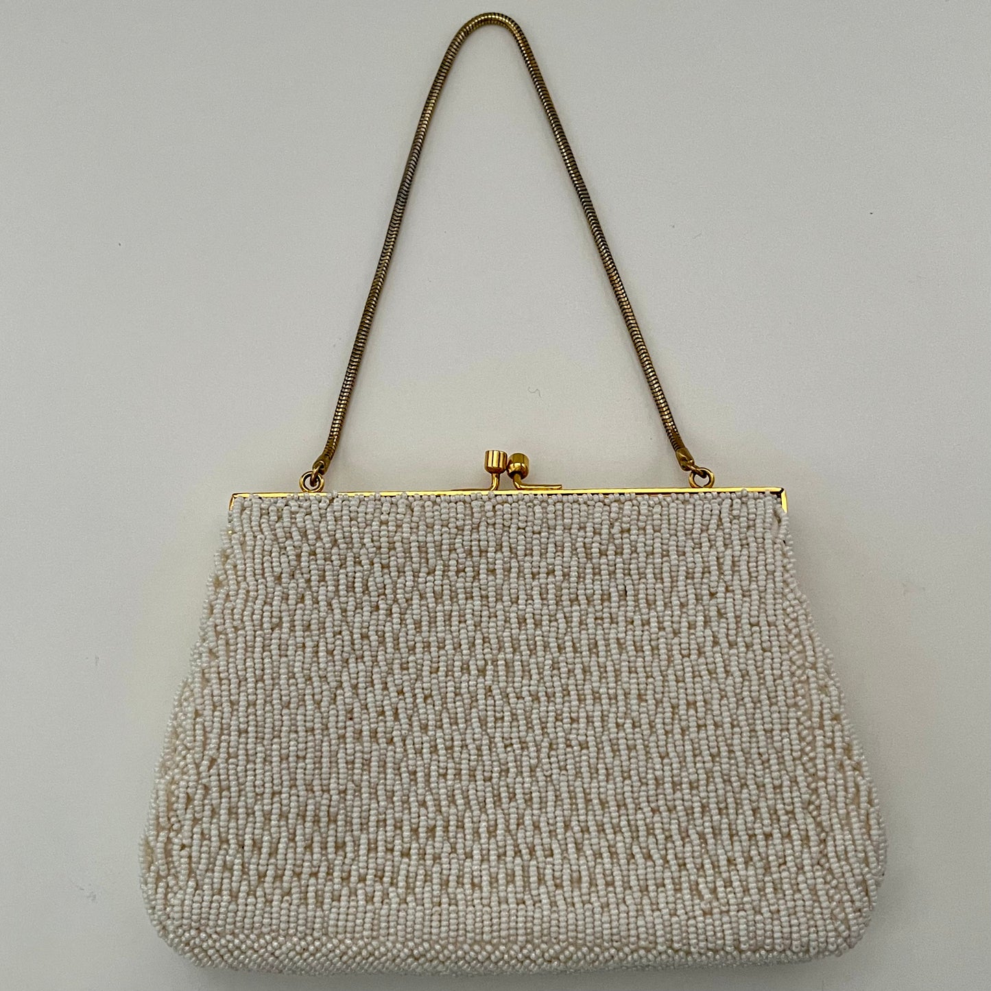 1960s ADG Fashion Imports Bead Purse