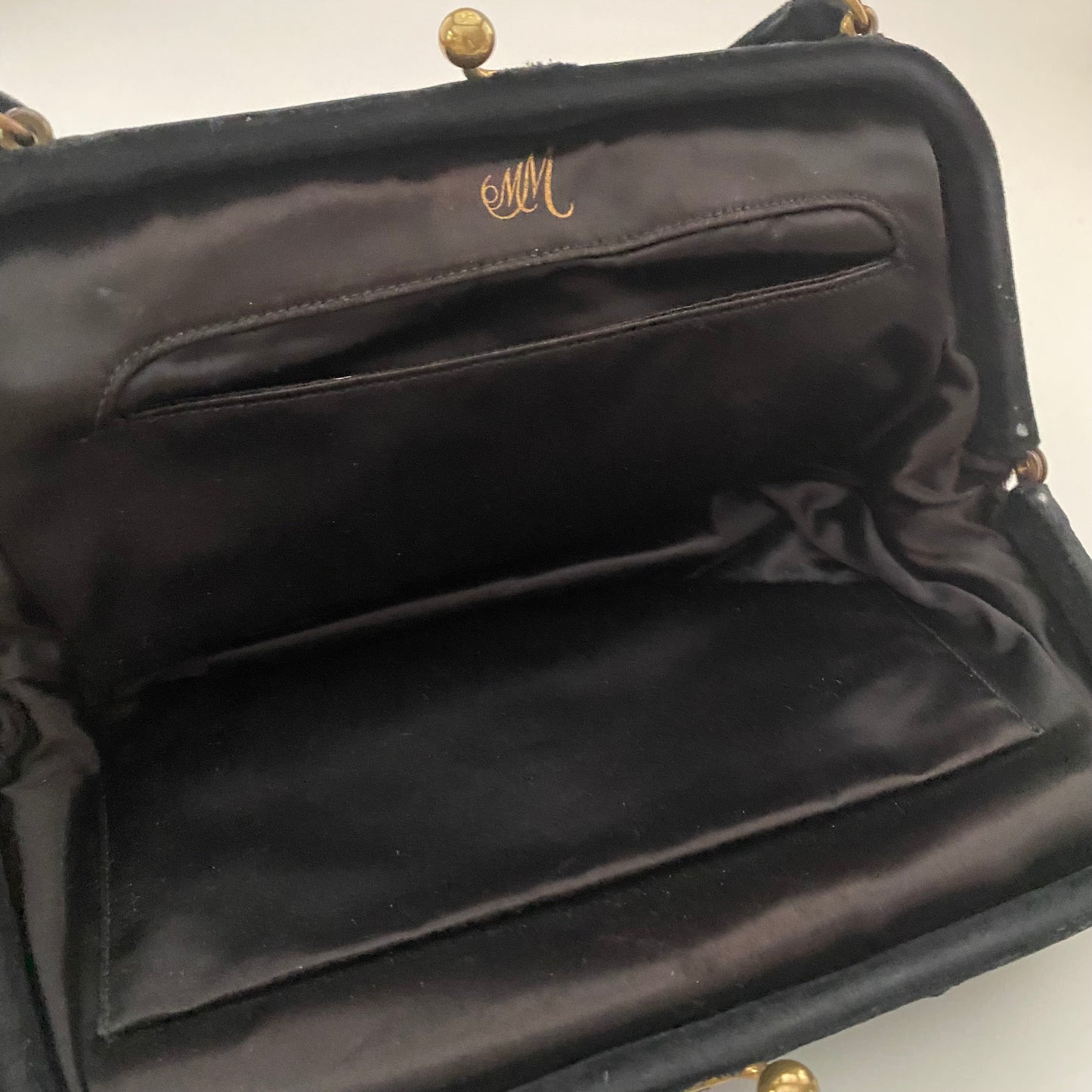 Late 50s/ Early 60s Morris Moskowitz Velvet Handbag
