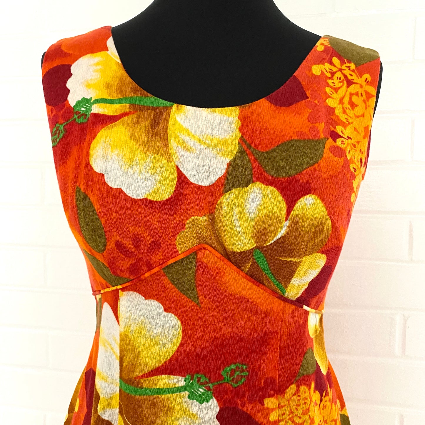 1960s Royal Hawaiian, Made & Styled in Hawaii Maxi Dress