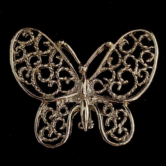 1970s Gerry's Butterfly Brooch